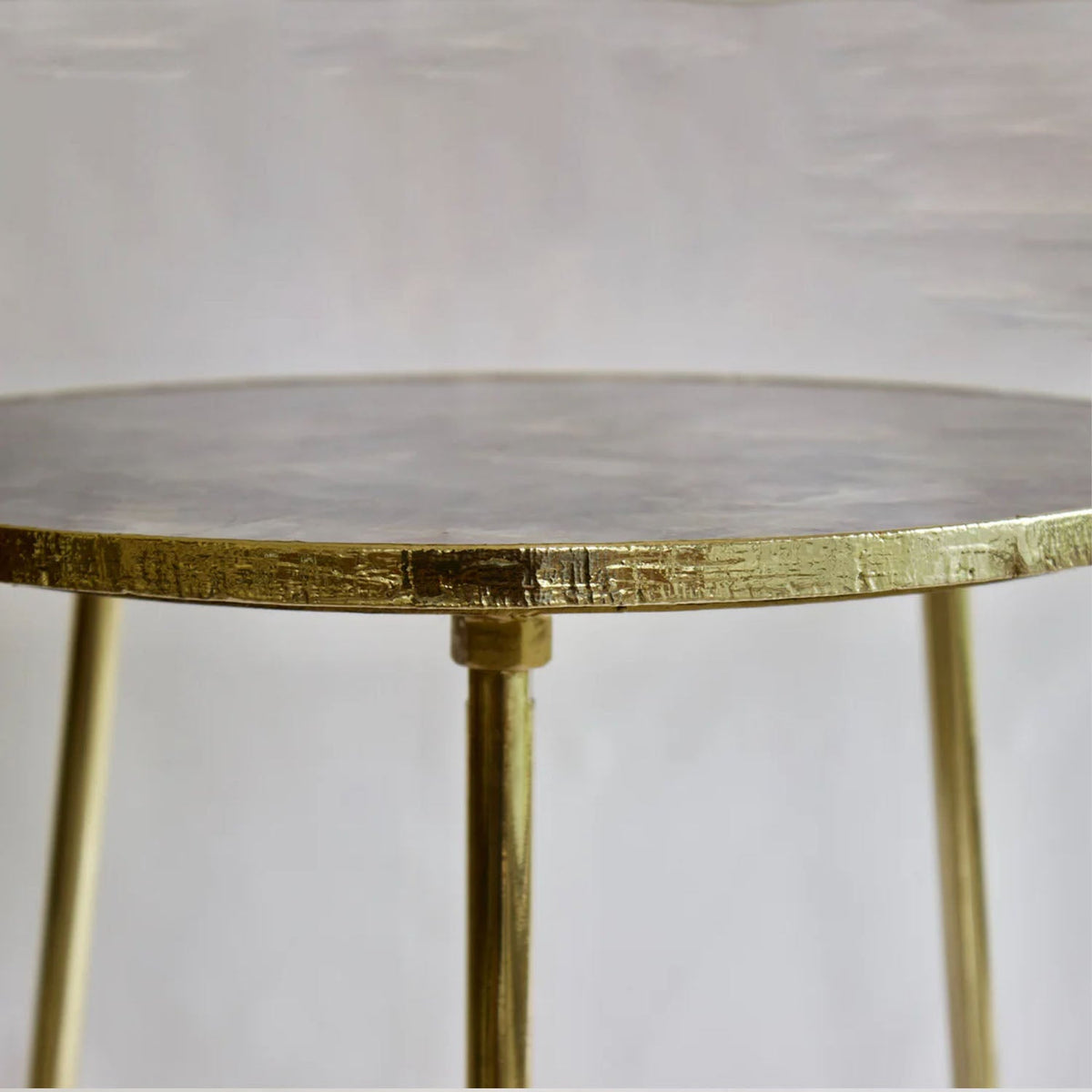 Amethyst agate round coffee and side table product image 2