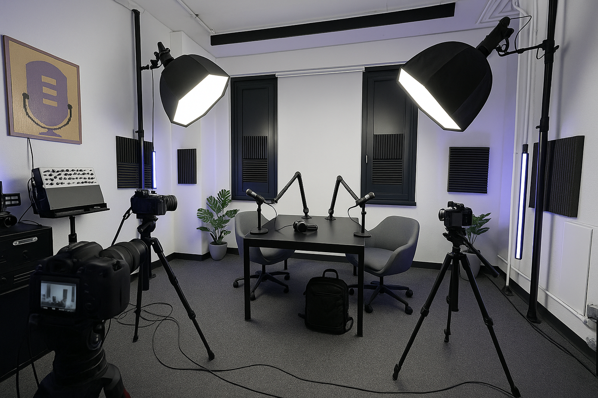 myDMs studio recording angle